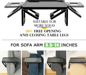 3-in-1 opvouwbare 360° draaibare bamboe houten bekerhouder & mobiele telefoonstandaard antislip woonkamer organizer draagbaar - Product Image 6