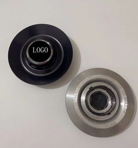 Nuevas Tapas Centrales para Mercedes GT63/S63/S65/SL63/GLS63/E63/C63/G63/G500/W223/C118/W177/GLE53 AMG - Acabado Negro Aluminio 21-24 - Product Image 5