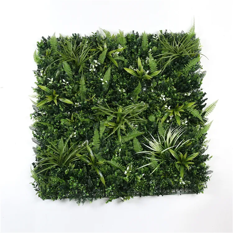 Decoraties Kunstmatige Buxus Panelen Anti-Uv Plastic Kunstmatige Hedge Buxus Panelen Voor Zowel Outdoor Of Indoor Decoratie