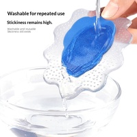Semelles Confortables en Latex pour Chaussures à Talons Hauts, Absorption des Chocs, Réglage de la Taille, Demi-Semelles Adhésives Souples pour Soulagement de la Douleur