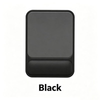 Tapis de Souris Ergonomique en Silicone avec Repose-Poignet, Vente en Gros Usine, Tapis de Souris d'Ordinateur Simple Épaissi Antidérapant, Prise en Charge de la Personnalisation OEM