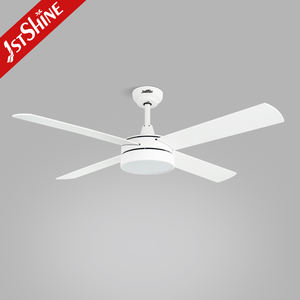 พัดลมเพดาน LED 1stshine พัดลมติด<span class=keywords><strong>เพดาน</strong></span>ไฟฟ้าความเร็วต่ำอัตราการไหลเวียนของอากาศขนาดใหญ่52นิ้ว - Product Image 1