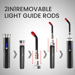 Varita de terapia de luz roja recargable con logotipo personalizado, Linterna de mano, antorcha de terapia de luz roja para uso doméstico - Product Image 3