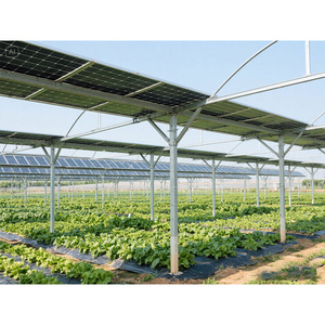 Sistema de Montaje de Estructura <span class=keywords><strong>Solar</strong></span> en Suelo con Riel de Aluminio Anodizado Plateado OEM para Soporte de Paneles Solares y Función de Bloque de Hormigón/Estaca Helicoidal - Product Image 5