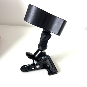 Soporte Metálico Giratorio <span class=keywords><strong>360</strong></span>° para Escritorio, Soporte para Secador de Pelo, Teléfono Móvil y Micrófono con Clip de Fijación - Product Image 2
