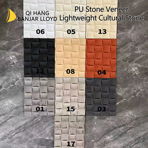 Revêtement mural en pierre PU, placage de pierre artificielle, mousse de polyuréthane moderne légère, antidérapante, pour usage intérieur/extérieur, usage domestique - Product Image 4