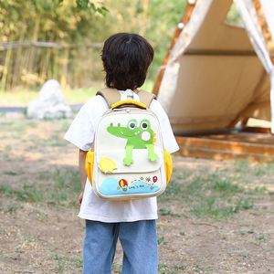 New <b>Waterproof</b> Cute Animal Cartoon <b>Backpack</b> for Girls Boys 1-3 Grade Kindergarten School Bag - Product Image 4