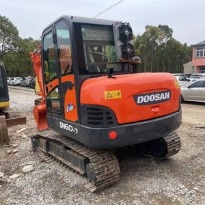 Doosan 6ton ซ่อมถนน DH60-7Rural & รถขุดขนาดเล็กสำหรับที่ดินเรือนกระจกรถขุดตีนตะขาบแบบดั้งเดิมจากญี่ปุ่น - Product Image 3