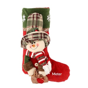 New Cloth <strong>Christmas</strong> Ornaments Santa <strong>Stockings</strong> Gift Bags <strong>Christmas</strong> Tree Decorations <strong>Candy</strong> <strong>Stockings</strong> Festive Holiday Decor - Product Image 5