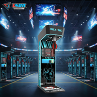 Machine de boxe à monnayeur, jeu de frappe d'arcade, machine de test de force de boxe pour salle de jeux