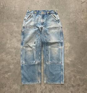 Jeans da Lavoro da <span class=keywords><strong>Uomo</strong></span> in Denim Solido con Doppia Ginocchiera, Jeans a Gamba Larga Personalizzati, <span class=keywords><strong>Pantaloni</strong></span> <span class=keywords><strong>Cargo</strong></span>, Jeans da Carpentiere da <span class=keywords><strong>Uomo</strong></span> - Product Image 4