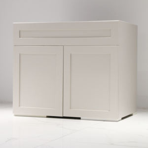 Furniture Modern Luxury Solid Wood <b>White</b> Wooden Home Kitchen <b>Cabinets</b> Modular Storage Kitchen Particle Board <b>Cabinet</b> - Product Image 4