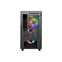 Nouvel arrivage de coque d'ordinateur de jeu de bureau Hd Usb3.0 MATX avec design en grain de bois pour ordinateur de bureau