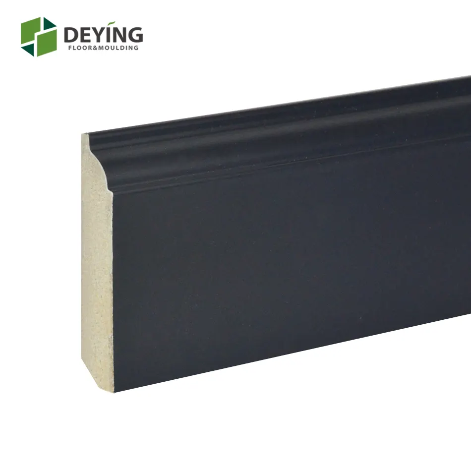 Skirting Board Manufacture CE Certified Painted MDF Skirting Board