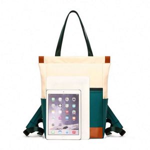 Fashion Multifunctional <b>College</b> Students School <b>Backpack</b> Unisex Nylon Casual Shoulder Tote <b>Backpack</b> - Product Image 3