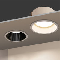 NOM RETILAP CE RoHS Bivolt 110-240V Regulable Antideslumbrante 9W 2700-6500K COB Luminaria Empotrable