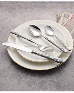 Vendita calda stile minimalista argento acciaio inossidabile posate posate per cena tra cui forchetta coltello utensile regalo - Product Image 2