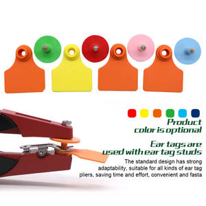 HED-ET101 Split Typ Spaten Ohr marke für Ziege Schaf Tier Tag Vieh Ohr Tags Robust und Anti Shake - Product Image 4