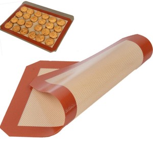 <span class=keywords><strong>Tapis</strong></span> <span class=keywords><strong>de</strong></span> <span class=keywords><strong>cuisson</strong></span> Chuanda en silicone <span class=keywords><strong>micro</strong></span>-<span class=keywords><strong>perforé</strong></span> pour pain et biscuits - Product Image 2
