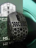 Mouse Nirkabel High Appearance Darmoshark M5 AIR Tri Mode 31g Ringan Paw3950 8000Hz Gaming Mouse untuk Kantor dan Gaming