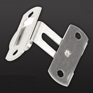 Stainless Steel 90 Degree Door Latch 3 Inch 4 Inch Keyless <b>Pet</b> Cage Room Door Lock Type A Pin Industrial Design Durable <b>Brushed</b> - Product Image 3