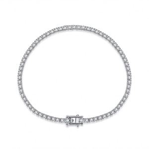 Dylam Trendy Rhodium Plated CZ Classic Women Jewelry S925 Sterling Silver Multicolor Tennis <b>Bracelet</b> - Product Image 1