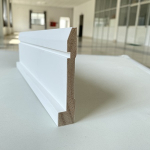 Factory Direct Hot Selling Modern Custom Length Decor <b>Corner</b> Molding Wood Moulding Baseboard Moulding - Product Image 5