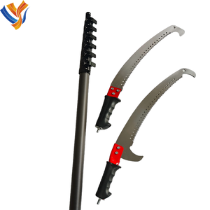Scie à élaguer télescopique en fibre de carbone de haute qualité avec <span class=keywords><strong>lame</strong></span> et long manche - Product Image 5
