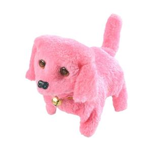 Toptan ucuz peluş köpek oyuncak yumuşak hayvan yürüyüş elektrikli köpek peluş oyuncaklar çocuklar için - Product Image 1