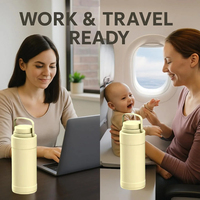Bouteille de refroidisseur de lait maternel portable sans BPA refroidisseur de voyage facile à utiliser pour la maternité pour une utilisation en extérieur