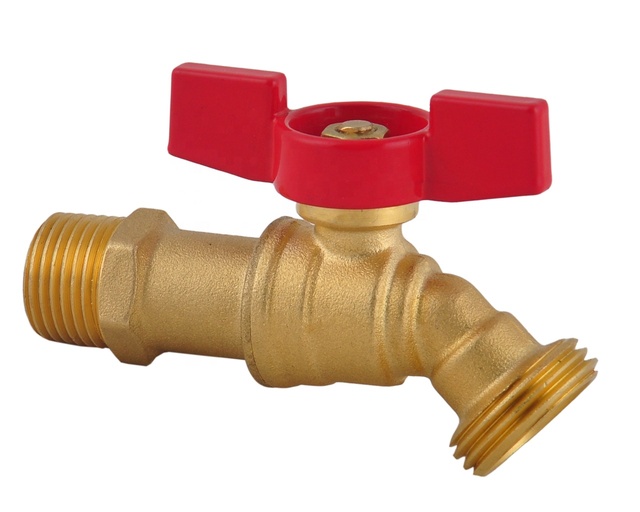 Brass Ball Valve Hose Bibbs for Garden or Irrigation or Car Washing or General Outdoor Water Supply LongDa Brand