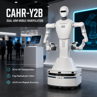 Robot humanoïde éducatif Y2-B, charge utile de 5 kg, double bras robotisé, navigation LiDAR, puissance de 0,7 kW, 220 V, pour la recherche industrielle en laboratoire ZY