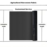 Tissu non tissé Spunbond agricole SSS/SS 97% anti-âge, anti-déchirure, pour l'ombrage et la barrière anti-mauvaises herbes en horticulture et aménagement paysager