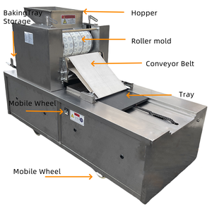 Automatic Small <b>Cookie</b> Form Press Maker Machine for Small Business <b>Cookies</b> Ginger Biscuit Making Forming Machine Biscuit Make Ma - Product Image 1