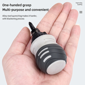 Ratcheting <b>Screwdriver</b> Cross Phillips Bit Anti-Slip Handle Matte Finish Plastic Handle Diy Tool Individual Piece - Product Image 3