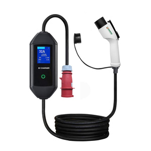 Cargador portátil Bomern 380V 22kw 32A trifásico GBT/Tipo2 <span class=keywords><strong>para</strong></span> <span class=keywords><strong>vehículos</strong></span> <span class=keywords><strong>eléctricos</strong></span> Wifi+APP+Bluetooth - Product Image 2