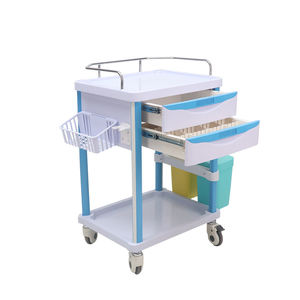 ORP 저렴한 가격 클리닉을위한 새로운 디자인 병원 의료 ABS 트롤리 비상 충돌 카트 - Product Image 3