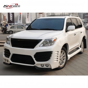 Adecuado para el <span class=keywords><strong>Lexus</strong></span> LX570 2007-2014 modificado con el kit de faldones delanteros y traseros grandes Lion of the Middle East. - Product Image 5