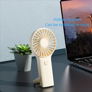 Ventilateur portable de bureau rechargeable par USB, batterie 400 mAh, 5 couleurs au choix - Product Image 2