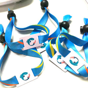 Pulsera profesional con chip RFID, pulsera tejida con boleto NFC para eventos de músicos - Product Image 2