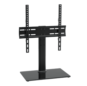Phổ TV Bracket Wall Mount Chiều cao có thể điều chỉnh màn hình Rack bảng Top roomtv màn hình đứng với nghiêng VESA Tempered Glass cơ sở - Product Image 1