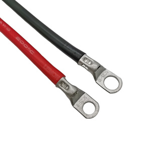 Cable inversor <span class=keywords><strong>de</strong></span> energía <span class=keywords><strong>de</strong></span> batería roja <span class=keywords><strong>de</strong></span> calibre 25mm2 25mm 35mm 10MM 4AWG 2/0 AWG <span class=keywords><strong>para</strong></span> barco marino Solar Rv coche motocicleta - Product Image 1