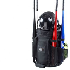 Bolsa de Béisbol Tipo Cubo de Fábrica BSCI - Bolsa para Entrenadores de Béisbol - Bolsa de Cubo Expandible para Softbol con Asiento Acolchado - Regalo para Entrenador - Product Image 3