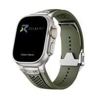 [HIQ] Tali Silikon Pria Gaya Taktis Baru Gaya Avant-garde Trendi untuk Apple Watch ultra 49MM (WB1254TA)