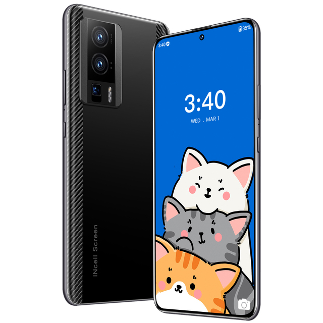 4G Smart Mobile Phone F5 Pro 7.2" Hot-selling Mobile Phone Cheap Large-screen Android Smartphone Celulares Baratos Telephone
