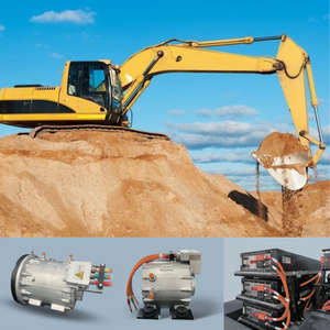 Brogen 120kw 600V OEM รถขุดขนาดกะทัดรัดพร้อมระบบ EV อุปกรณ์ก่อสร้างงานใหม่ที่เงียบไม่ปล่อยมลพิษ120kw 600V - Product Image 4