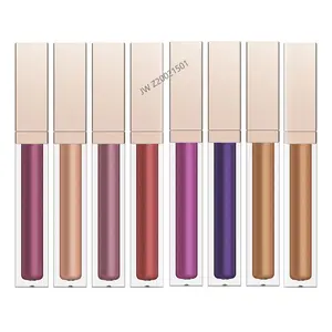 Großhandel 7 Farben wasserdicht Antihaft-Tasse Lip gloss Lippenstift Machen Sie Ihr eigenes Logo Lip gloss