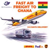Agent maritime de confiance pour le Ghana, service logistique, transitaire Chine-Kumasi, fret express maritime et aérien, services FCL, LCL, DDP