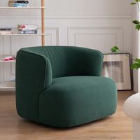 Nouveau fauteuil de salon, fauteuil de détente, fauteuil simple en tissu doux, blanc, simple, meubles de salon pour la maison