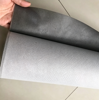 Sous-couche de toiture synthétique anti-déchirure haute résistance pour l'isolation des bâtiments, membrane respirante imperméable grise